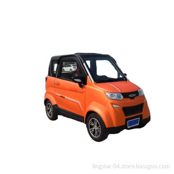 Scooter elettrico a basso posizionamento a basso costo Mini 4 ruote 2doors 3 sedili per adulti auto elettriche realizzate in Cina